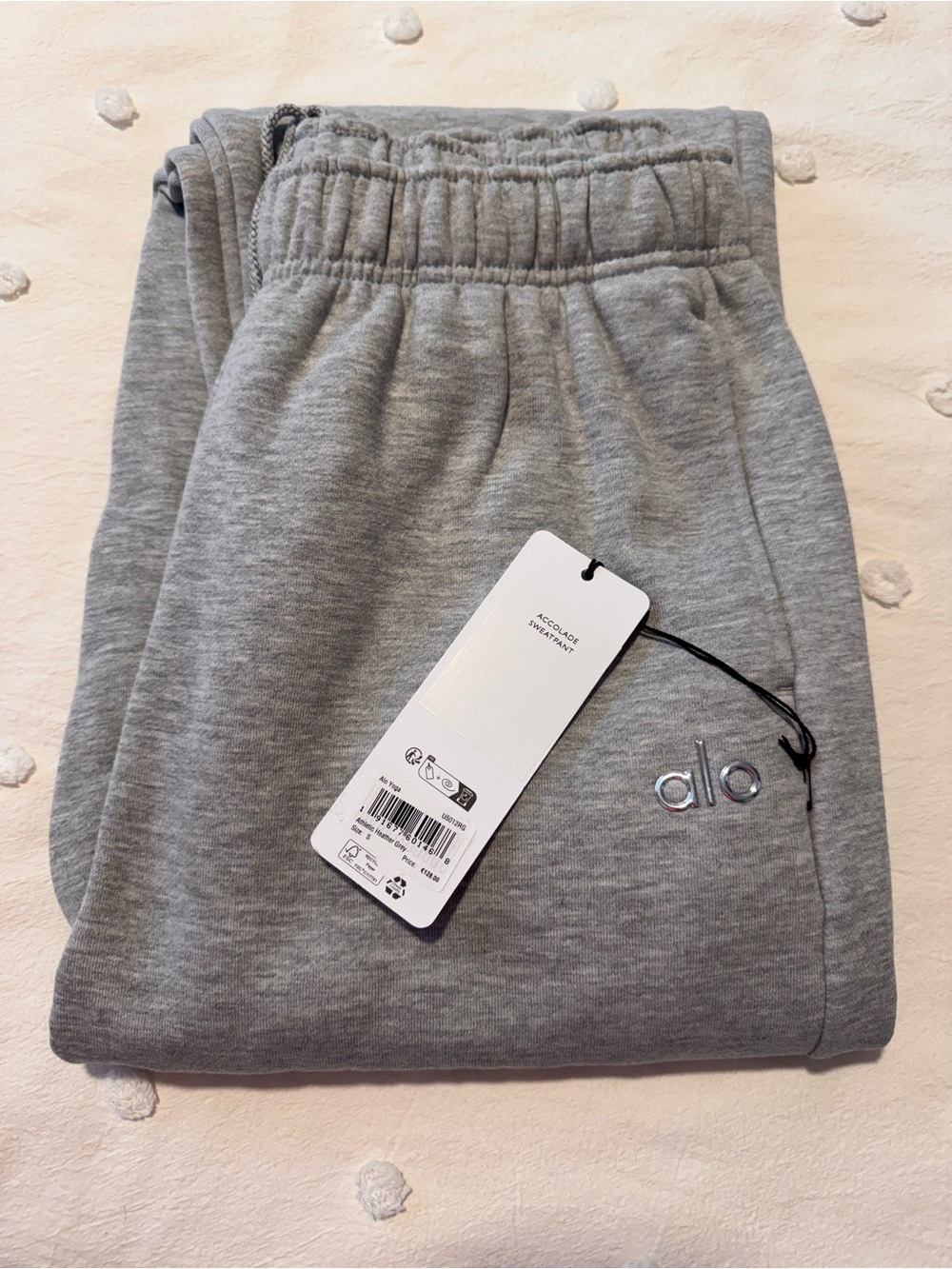 Alo Women Grey Pull-On Sweatpants